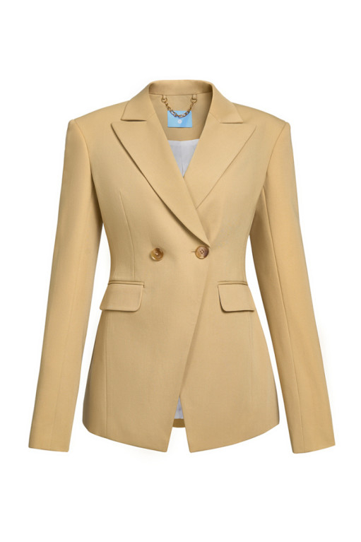 ETHEL DOUBLE-BREASTED SUIT JACKET