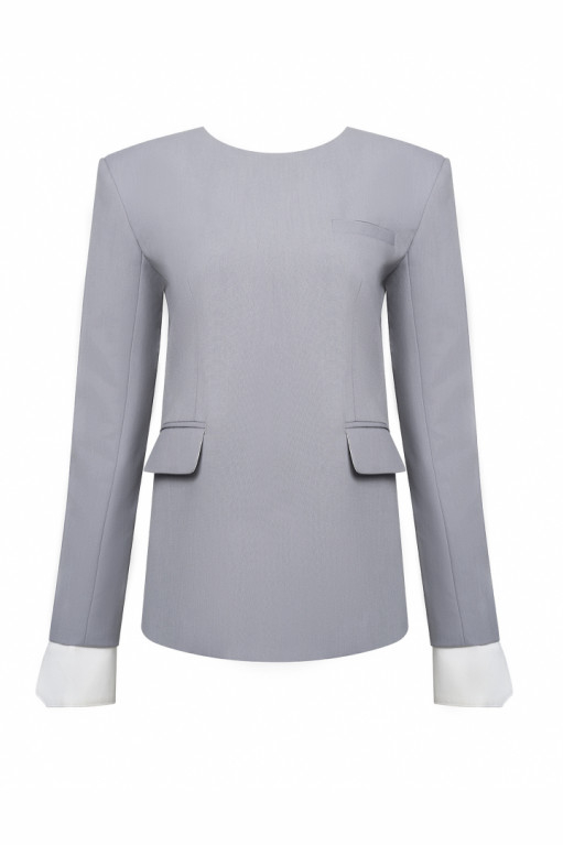 JARREL TAILORED TOP WITH CUFF