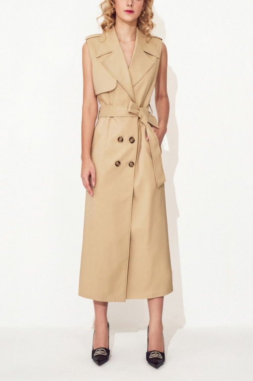 COCOA TRENCH DRESS