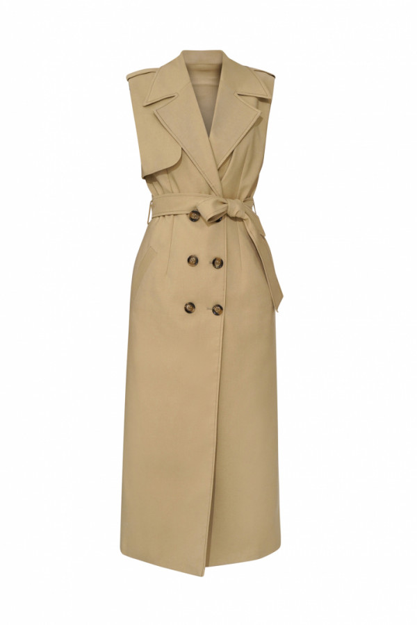 COCOA TRENCH DRESS