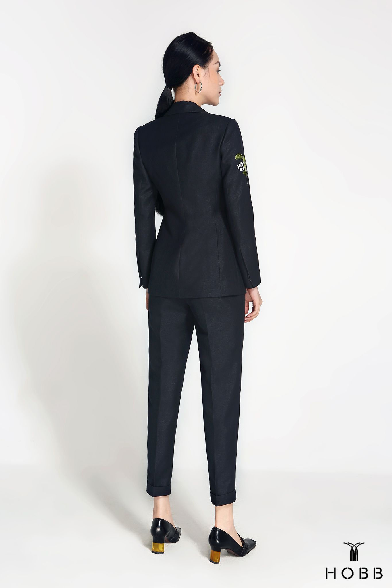 EMBROIDERY SLIM SUIT JACKET HOBB Design