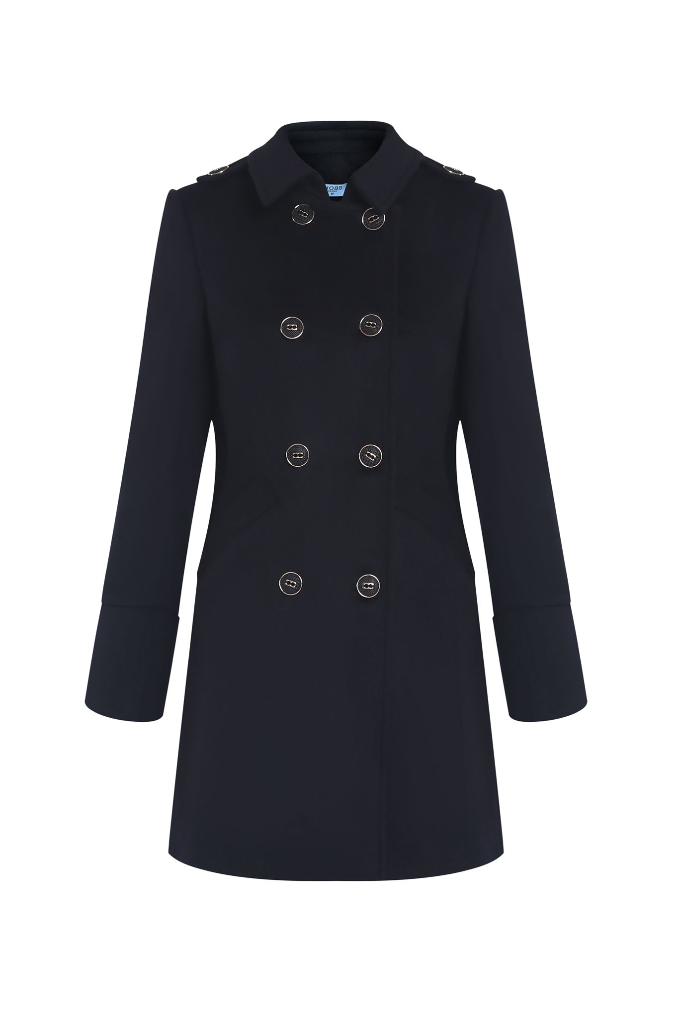 MILITARY STRETCH WOOL COAT | HOBB Design