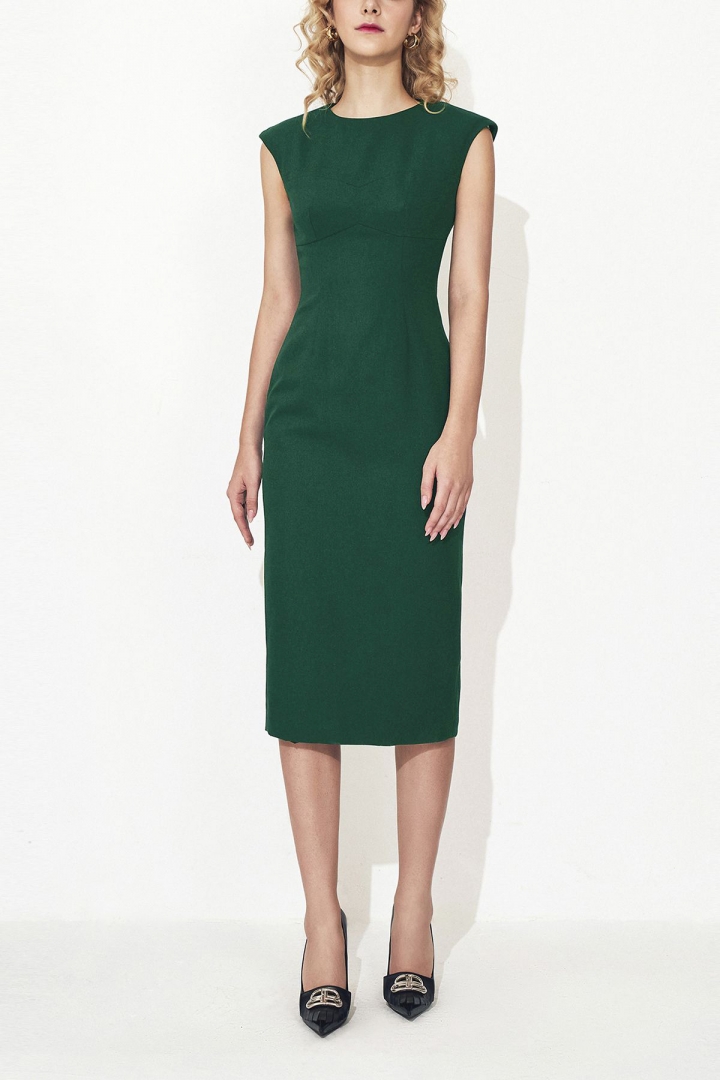 Descubrir 69+ imagen calvin klein hunter green dress - Thptnganamst.edu.vn