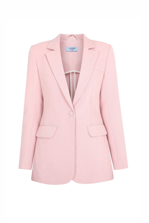 STAPLE LIGHT PINK SUIT JACKET | HOBB Design