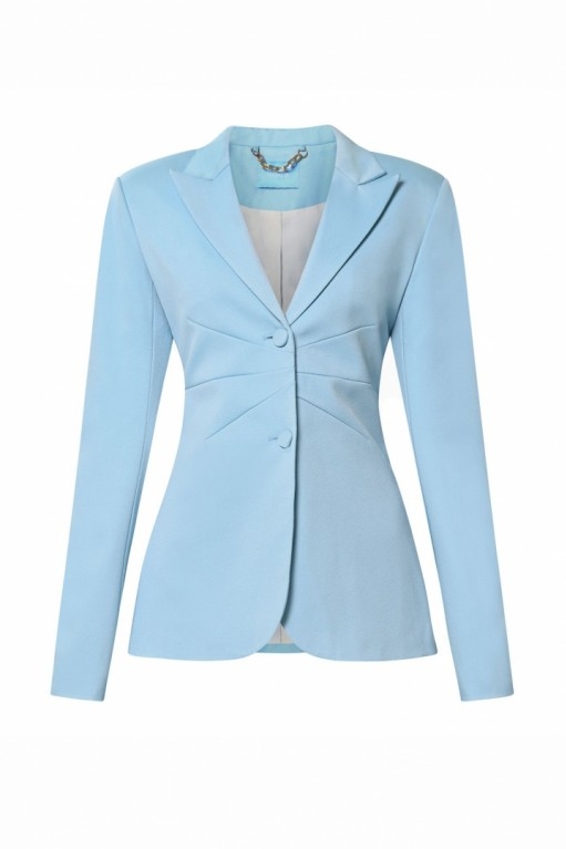 ANINE PLEAT FITTED SUIT JACKET | HOBB Design