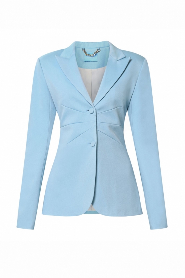 ANINE PLEAT FITTED SUIT JACKET | HOBB Design